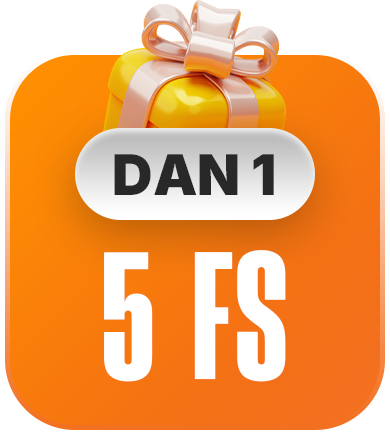 Dan 1 – 5 free spinova