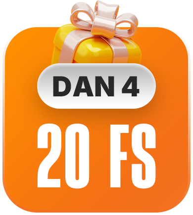 Dan 4 – 20 free spinova